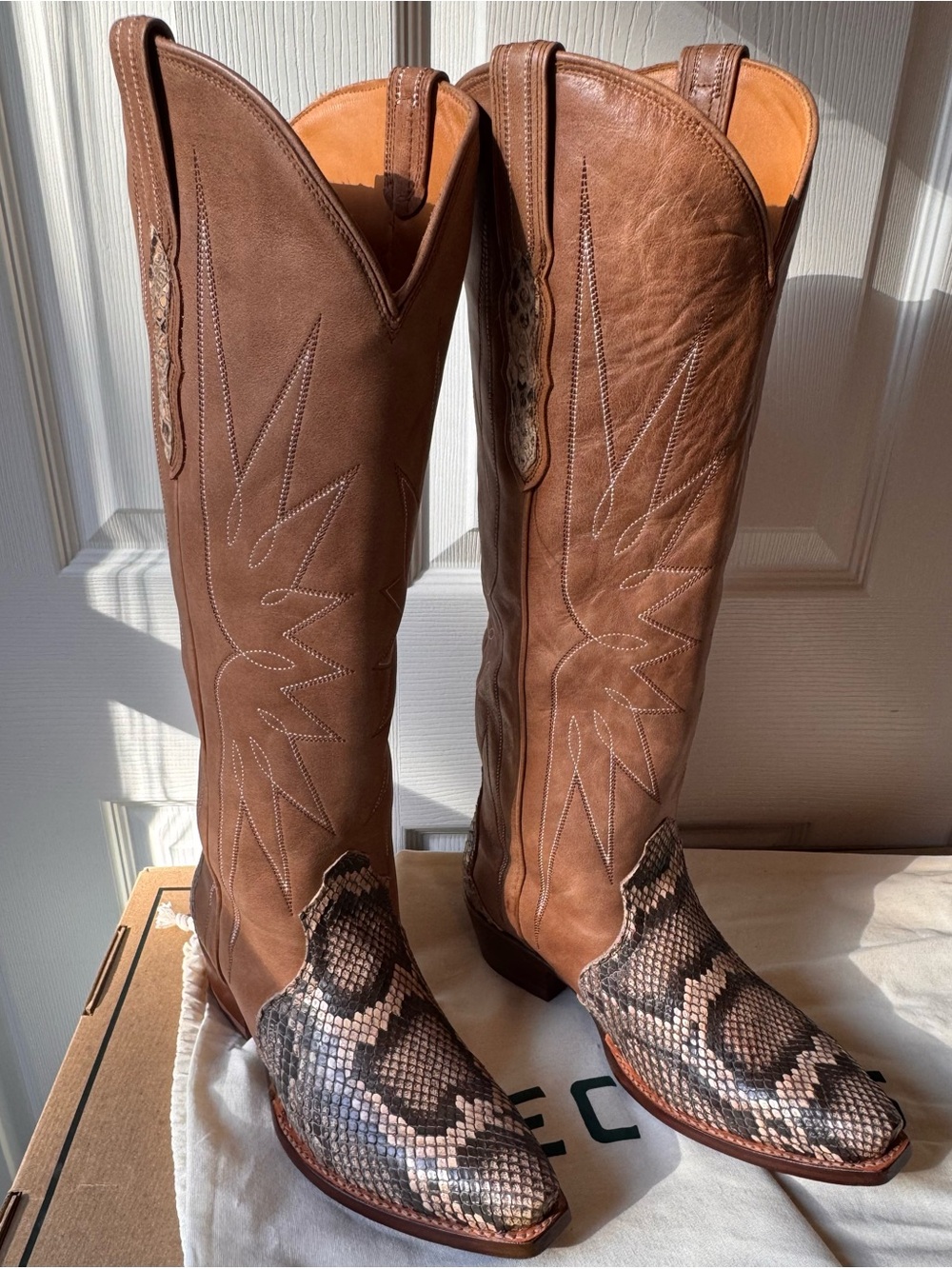 Tecovas Loretta Python Western Boot